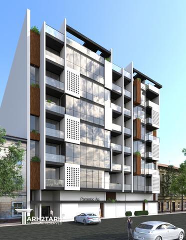 طراحی نما و پلان پرستو عظیمیه