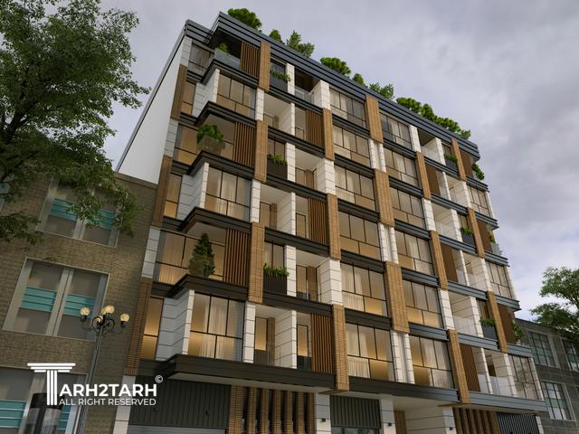 طراحی نما و پلان پرستو عظیمیه