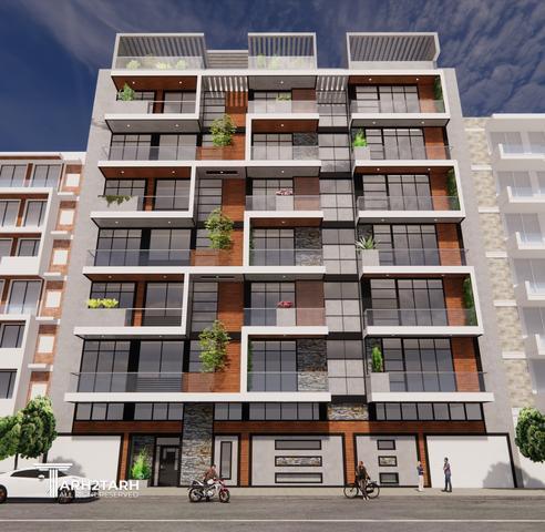 طراحی نما و پلان پرستو عظیمیه