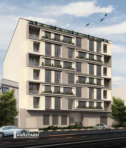 طراحی نما و پلان پرستو عظیمیه