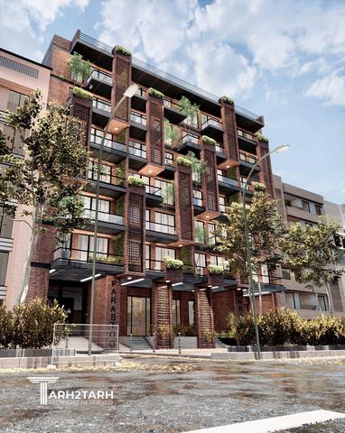 طراحی نما و پلان پرستو عظیمیه