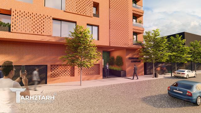 طراحی نما و پلان پرستو عظیمیه