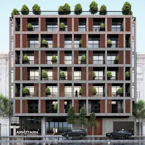 طراحی نما و پلان پرستو عظیمیه