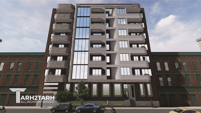 طراحی نما و پلان پرستو عظیمیه