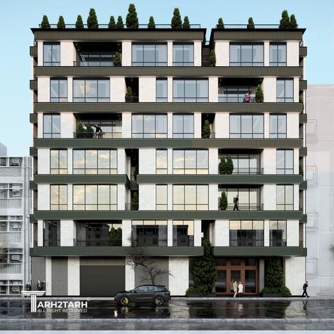 طراحی نما و پلان پرستو عظیمیه