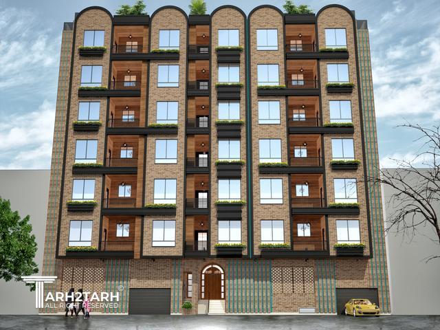 طراحی نما و پلان پرستو عظیمیه