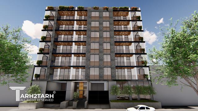 طراحی نما و پلان پرستو عظیمیه