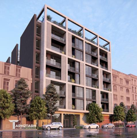 طراحی نما و پلان پرستو عظیمیه