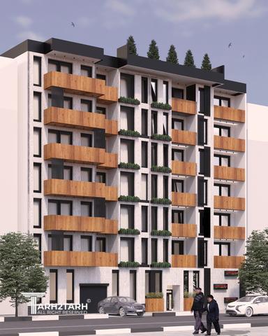 طراحی نما و پلان پرستو عظیمیه