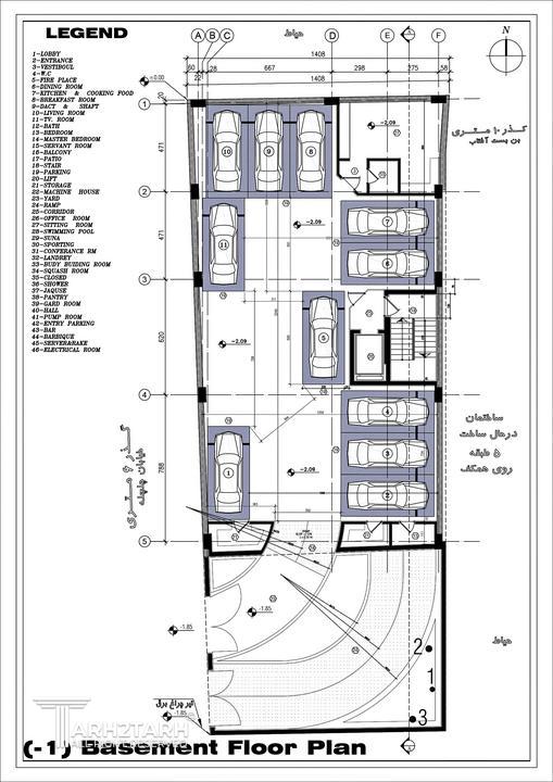 مسابقه طراحی پلان پروژه آفتاب شرق