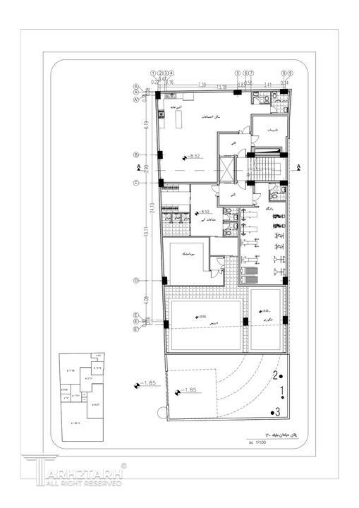 طراحی پلان پروژه آفتاب شرق