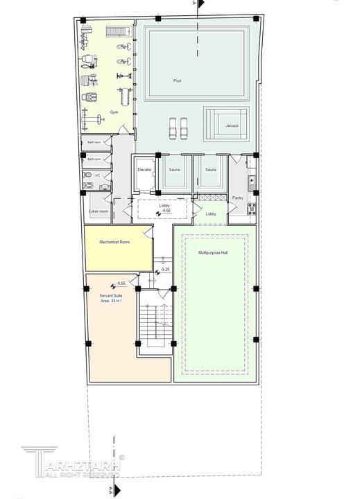 مسابقه طراحی پلان پروژه آفتاب شرق