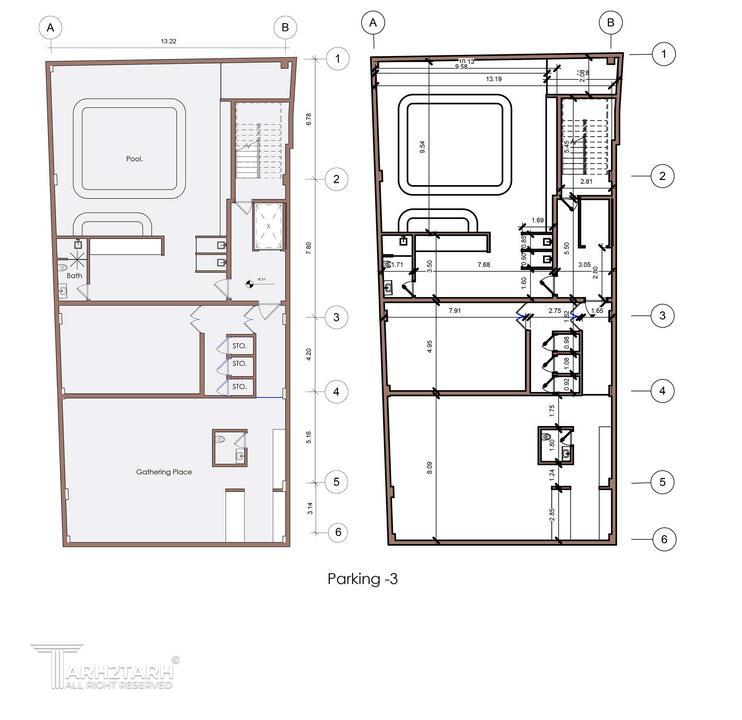 مسابقه طراحی پلان پروژه آفتاب شرق