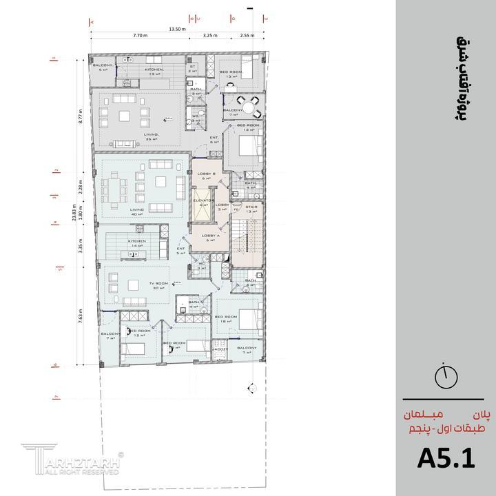 نفر اول مسابقه طراحی پلان پروژه آفتاب شرق