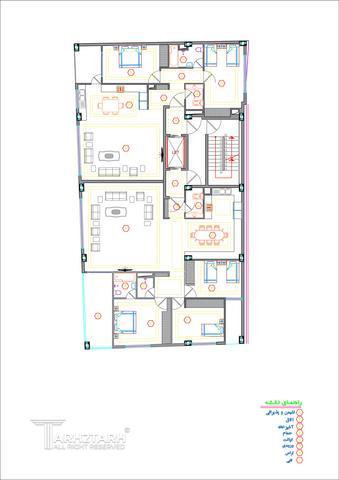 طراحی پلان پروژه آفتاب شرق