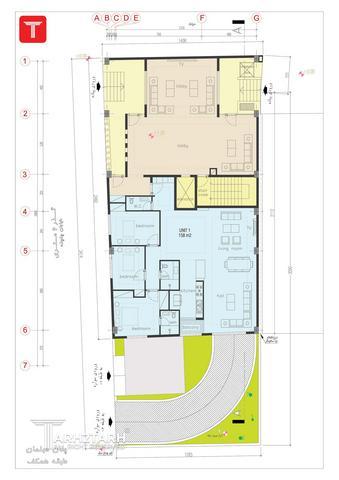 طراحی پلان پروژه آفتاب شرق