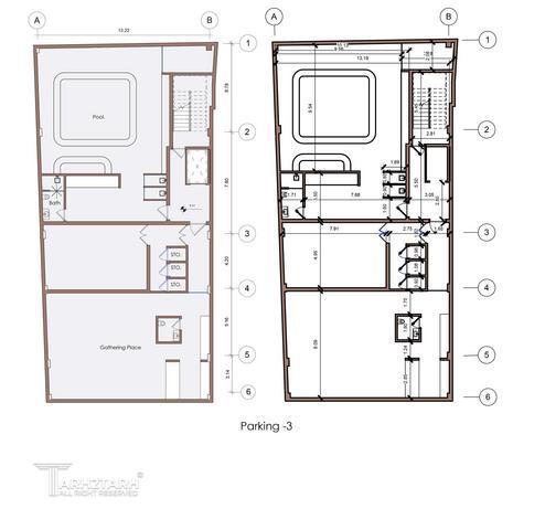طراحی پلان پروژه آفتاب شرق