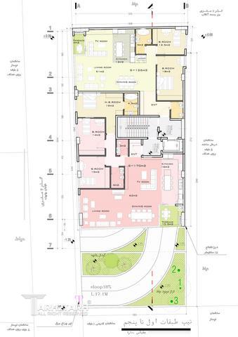 طراحی پلان پروژه آفتاب شرق