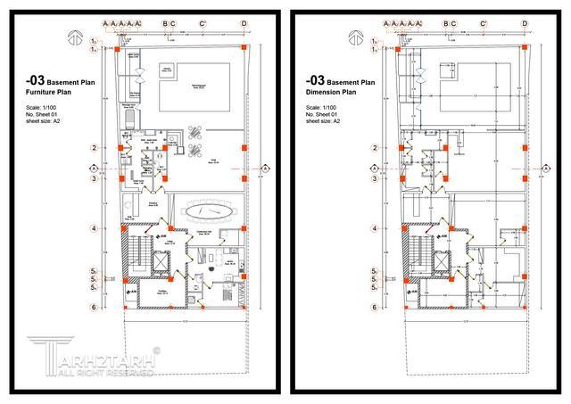 طراحی پلان پروژه آفتاب شرق