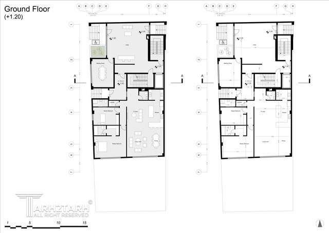 طراحی پلان پروژه آفتاب شرق