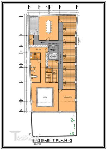طراحی پلان پروژه آفتاب شرق