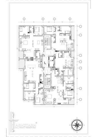 طراحی پلان مجتمع مسکونی تهرانسر