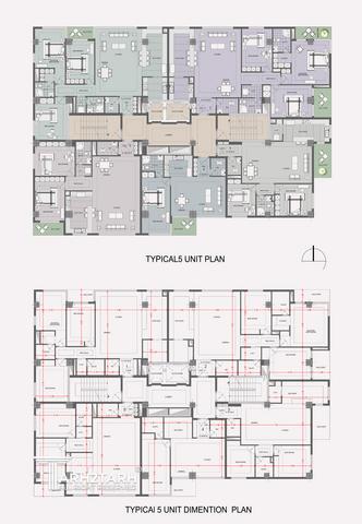 طراحی پلان مجتمع مسکونی تهرانسر