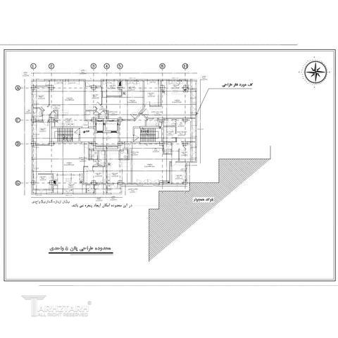 طراحی پلان مجتمع مسکونی تهرانسر