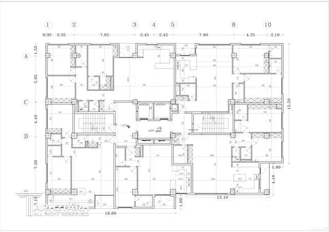 طراحی پلان مجتمع مسکونی تهرانسر