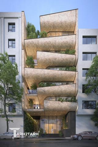 طراحی مسکونی ماکا گروپ 4 (ساختمان نارنجستان)