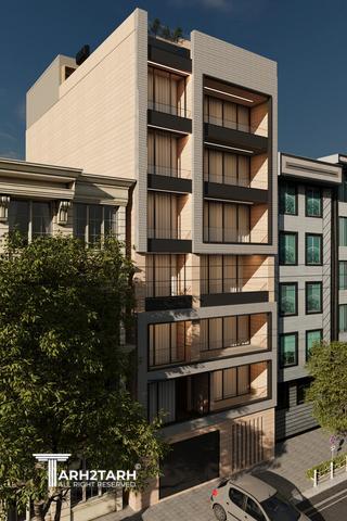 طراحی مسکونی ساختمان سلنا لواسان