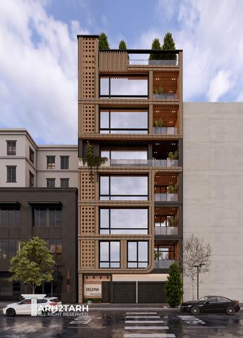 طراحی مسکونی ساختمان سلنا لواسان