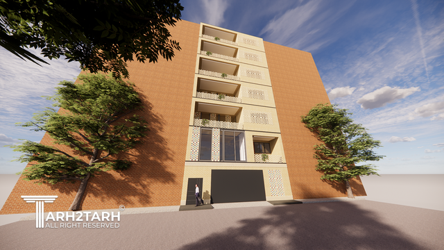 طراحی مسکونی ساختمان سلنا لواسان