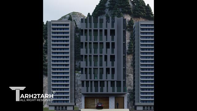 طراحی مسکونی ساختمان سلنا لواسان