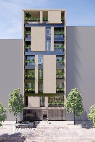 طراحی مسکونی ساختمان سلنا لواسان