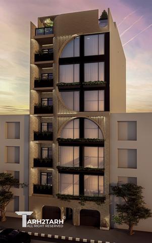 طراحی مسکونی ساختمان سلنا لواسان