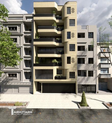 طراحی مسکونی ساختمان سلنا لواسان