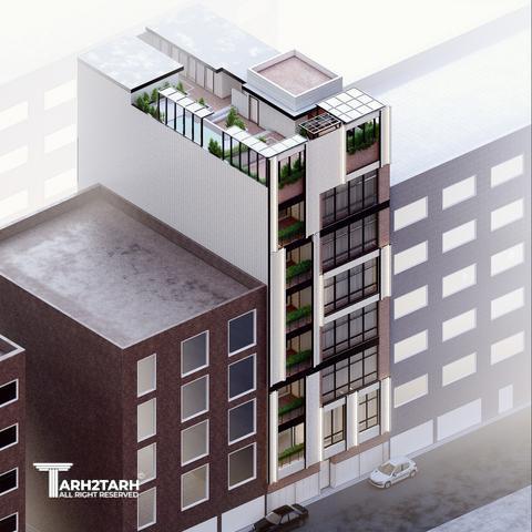 طراحی مسکونی ساختمان سلنا لواسان