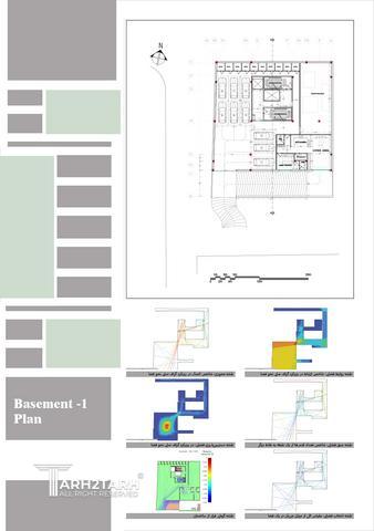 طراحی پلان ساختمان رز (گلستان جنوبی)