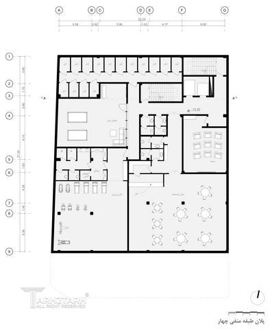 طراحی پلان ساختمان رز (گلستان جنوبی)