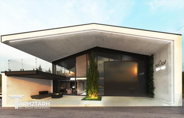 طراحی پلان،  نما و داخلی سوله مارکت