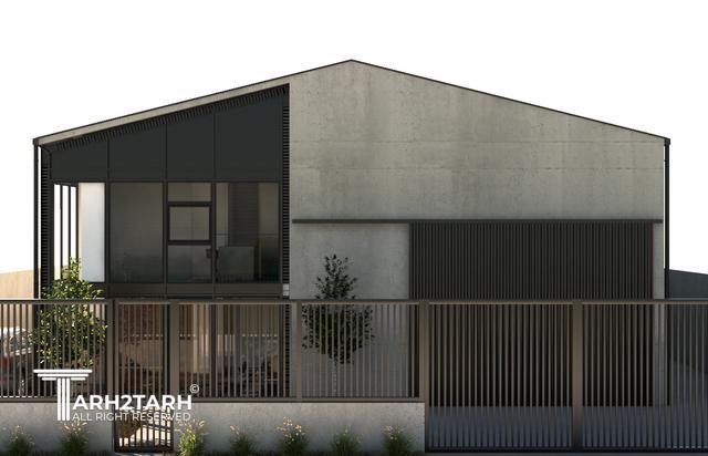 طراحی پلان،  نما و داخلی سوله مارکت