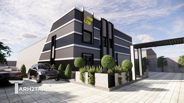 طراحی پلان،  نما و داخلی سوله مارکت