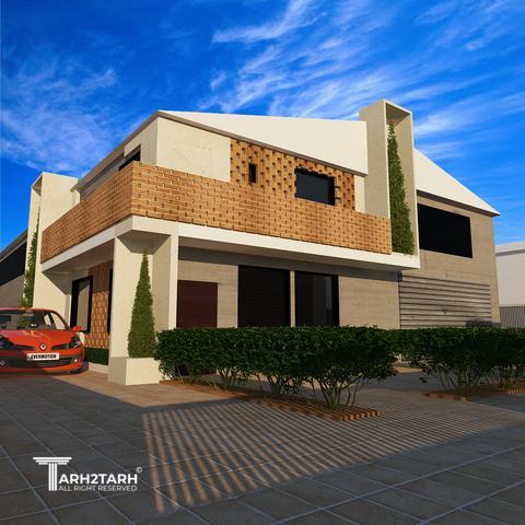 طراحی پلان،  نما و داخلی سوله مارکت