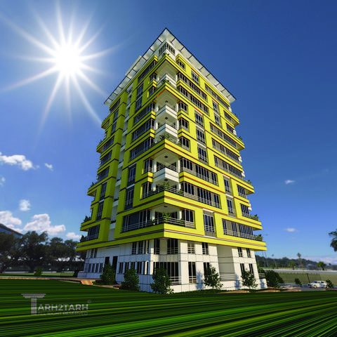 طراحی مسکونی ساختمان ایراندخت (فرمانیه)