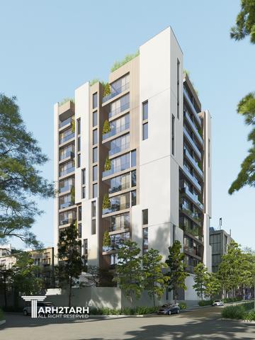 طراحی مسکونی ساختمان ایراندخت (فرمانیه)