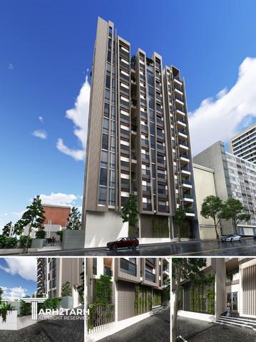 طراحی مسکونی ساختمان ایراندخت (فرمانیه)