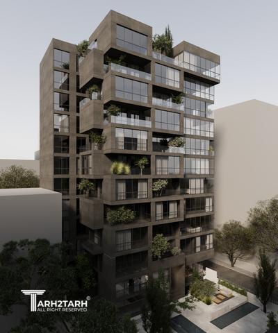 طراحی مسکونی ساختمان ایراندخت (فرمانیه)