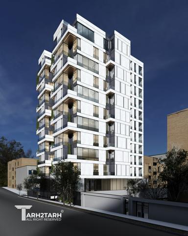 طراحی مسکونی ساختمان ایراندخت (فرمانیه)