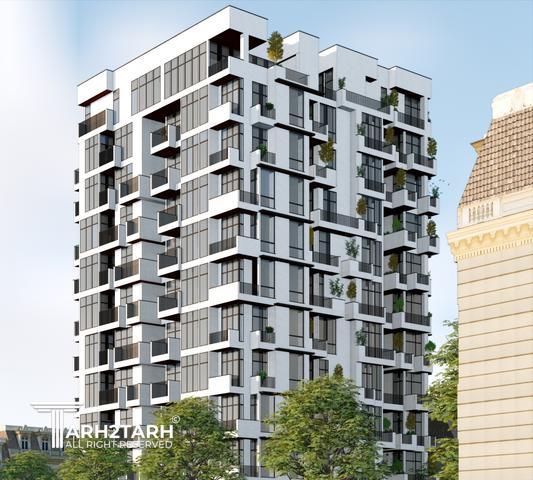 طراحی مسکونی ساختمان ایراندخت (فرمانیه)